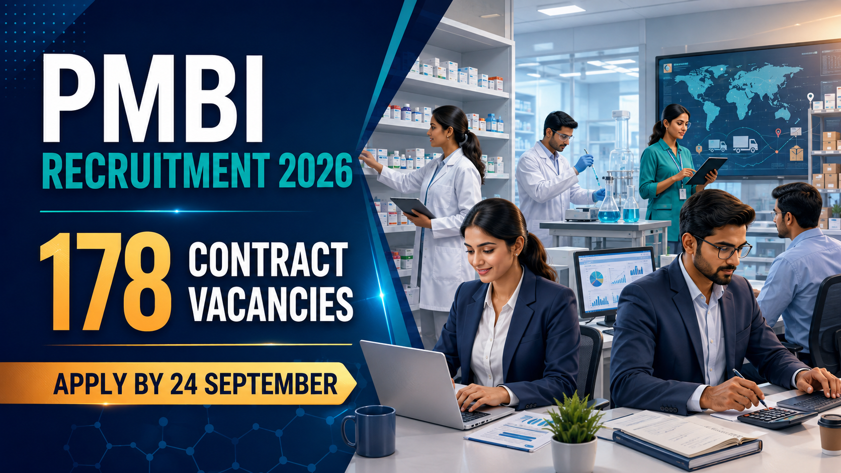 Cover image for PMBI Recruitment 2026 – Apply Offline for 178 Contract Posts